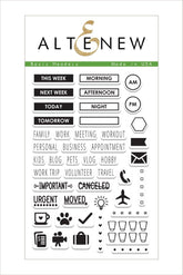 Basis stempelset voor kopteksten